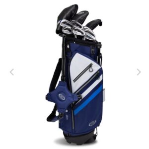 TS5-57 10 Club Stand Set Graphite, Navy/White Bag